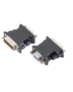 Microconnect MONBG tussenstuk voor kabels HD15 DVI-I 24+5Pin Zwart