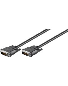 Microconnect MONCCS2 DVI kabel 2 m DVI-D Zwart