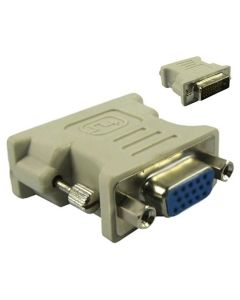 Microconnect MONCJ tussenstuk voor kabels DVI-D HD15 Grijs