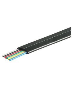 Microconnect MPK100-6CCAB telefoonkabel 100 m Zwart