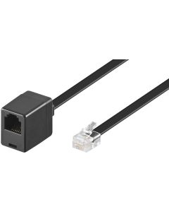 Microconnect MPK103FB telefoonkabel 3 m Zwart