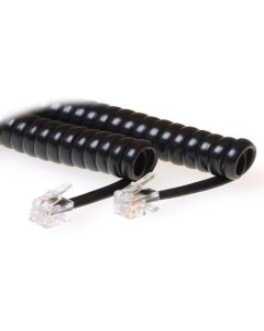 Microconnect MPK10400 telefoonkabel 4 m Zwart