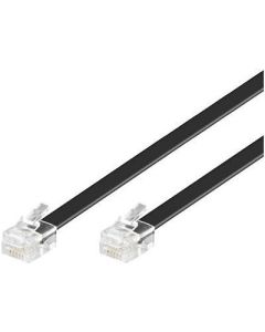 Microconnect MPK106B telefoonkabel 6 m Zwart