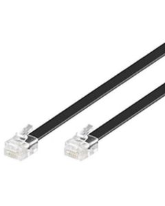 Microconnect MPK110B telefoonkabel 10 m Zwart