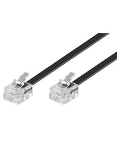 Microconnect MPK186 telefoonkabel 6 m Zwart