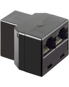 Microconnect MPK302B network splitter Zwart