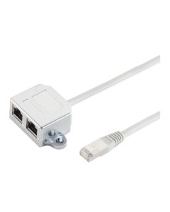 Microconnect MPK418 netwerkkabel Wit 0,15 m Cat5e F/UTP (FTP)