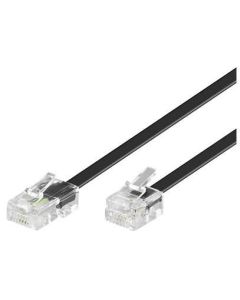 Microconnect MPK451S telefoonkabel 1 m Zwart