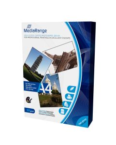 MediaRange MediaRange DIN A4 Photo Paper for inkjet printers, high-glossy coated, 160g, 100 sheets