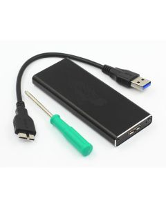 CoreParts MSACSC/USB3.0 behuizing voor opslagstations SDD-behuizing Zwart