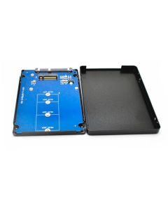 CoreParts MSNX1001B behuizing voor opslagstations SDD-behuizing Zwart 2.5"