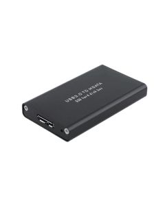 CoreParts MSUB3302 behuizing voor opslagstations HDD-/SSD-behuizing Zwart