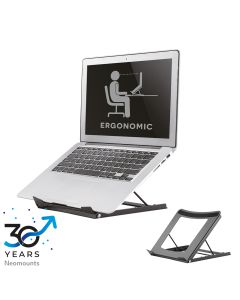 Neomounts NSLS075BLACK Laptopstandaard 10-16" - opvouwbaar - compact - universeel