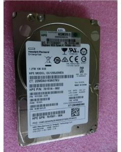 Hewlett Packard Enterprise 1.2TB, 2.5", SAS, 10000rpm