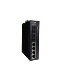 Barox Switch DIN-rail, 100m, no mgmt., ext. temp