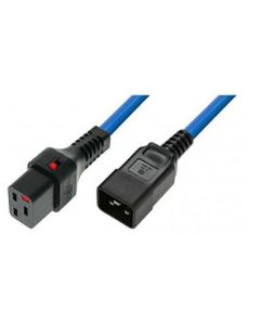 Microconnect PC1376 electriciteitssnoer Blauw 3 m C19 stekker C20 stekker