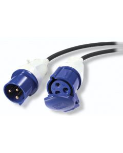 APC IEC309/IEC309 6m Zwart