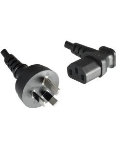 Microconnect PE010418AUSTRALIA-A electriciteitssnoer Zwart 1,8 m Netstekker type I C13 stekker