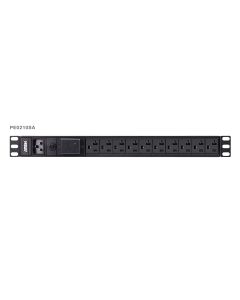 ATEN Standaard 1U PDU met overspanningsbeveiliging