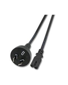 Microconnect PE030718AUSTRALIA electriciteitssnoer Zwart 1,8 m Netstekker type I C7 stekker
