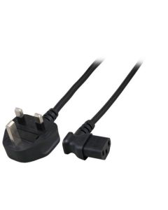 Microconnect PE090420A electriciteitssnoer Zwart 2 m Netstekker type G C13 stekker