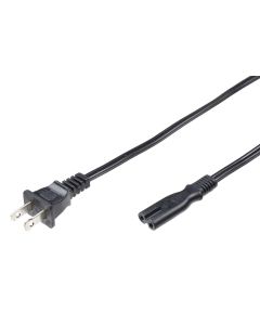 Microconnect PE110718 electriciteitssnoer Zwart 1,8 m Netstekker type A C7 stekker