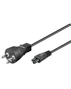 Microconnect PE120805 electriciteitssnoer Zwart 0,5 m Netstekker type K C5 stekker
