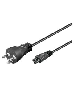 Microconnect PE120819 electriciteitssnoer Zwart 1,8 m Netstekker type K C5 stekker