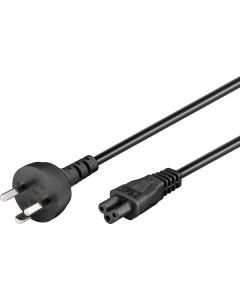 Microconnect PE120830 electriciteitssnoer Zwart 3 m Netstekker type K C5 stekker