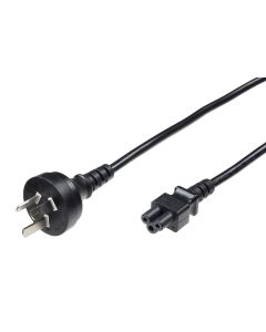 Microconnect PE150818 electriciteitssnoer Zwart 1,8 m Netstekker type I C5 stekker