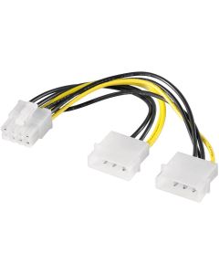 Microconnect PI02015 interne stroomkabel 0,15 m