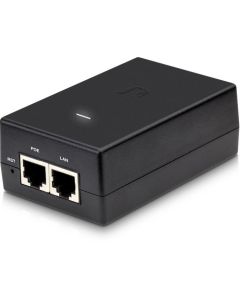 Ubiquiti Power over Ethernet Adapters, 24VDC, 1.0A, Gigabit LAN Port, Black