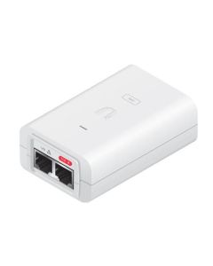 Ubiquiti 100-240AC, 50/60Hz, 30W, 80+%, 65 kHz, Pins 4, 5 (+) and Pins 7, 8 (-)