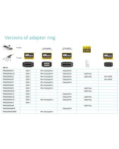 Vivolink PROADRINGDPR video kabel adapter 0,1 m DisplayPort HDMI Zwart
