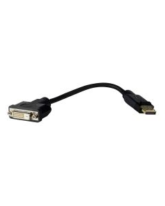 Vivolink PRODPADAPDVI video kabel adapter 0,2 m DisplayPort DVI-D Zwart