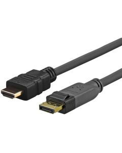 Vivolink PRODPHDMI4K1.5 video kabel adapter 1,5 m DisplayPort HDMI Zwart