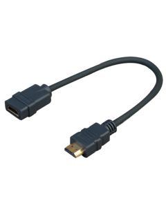 Vivolink PROHDMIADAPHDMIF HDMI kabel 0,2 m HDMI Type A (Standaard) Zwart