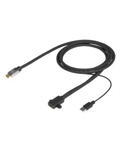 Vivolink PROHDMIHDMFM2 HDMI kabel 2 m Zwart