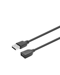 Vivolink PROUSBAAF15 USB-kabel USB 2.0 15 m USB A Zwart