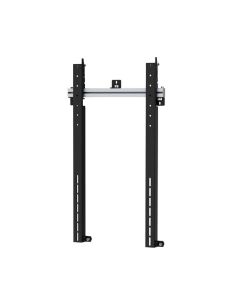 SMS PW010003, Multi Display Wall Portrait, Max 100 kg, 46" - 70" Displays, VESA 100x300 - 900x400, Black/Aluminum