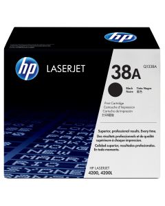 HP 38A Black Original LaserJet Toner Cartridge tonercartridge 1 stuk(s) Origineel Zwart