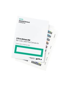 Hewlett Packard Enterprise HP LTO-6 Ultrium RW Bar Code Label Pack