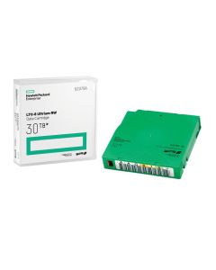 Hewlett Packard Enterprise LTO-8 Ultrium 30TB RW Non Custom Labeled Library Pack 20 Data Cartridges with Cases