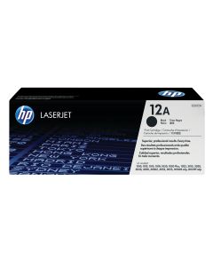 HP 12A originele zwarte LaserJet tonercartridge