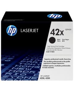 HP 42X High Yield Black Original LaserJet Toner Cartridge tonercartridge 1 stuk(s) Origineel Zwart
