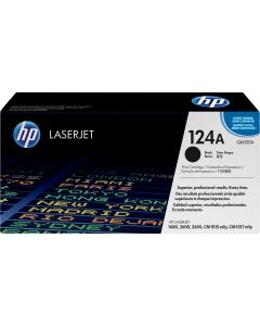 HP 124A originele zwarte LaserJet tonercartridge