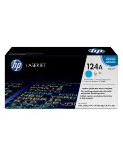 HP 124A originele cyaan LaserJet tonercartridge