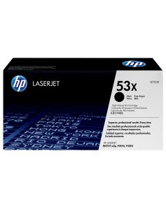 HP 53X originele high-capacity zwarte LaserJet tonercartridge