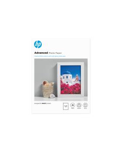 HP Advanced fotopapier, glanzend, 250 g/m2, 13 x 18 cm (127 x 178 mm), 25 vellen
