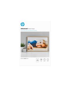 HP Advanced Photo-papier, glanzend, 250 g/m2, A3 (297 x 420 mm), 20 vellen
